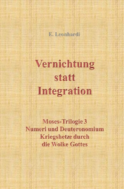 'Cover von Vernichtung statt Integration'-Cover