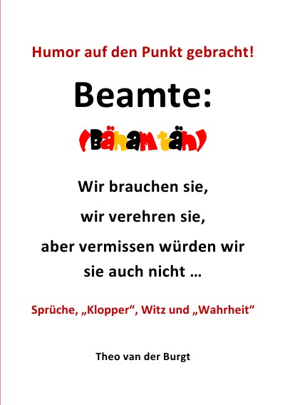 'Cover von Humor auf den Punkte gebracht – Beamte'-Cover