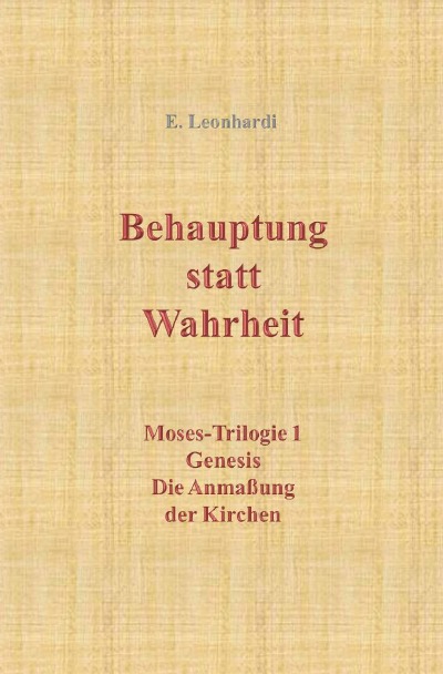 'Cover von Behauptung statt Wahrheit'-Cover