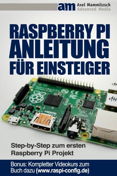 'Raspberry PI Anleitung für Einsteiger'-Cover