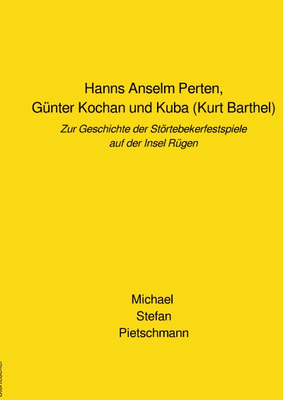 'Hanns Anselm Perten, Günter Kochan und Kuba (Kurt Barthel)'-Cover