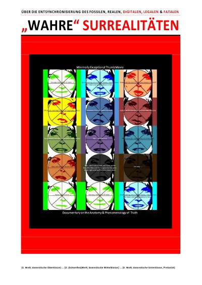 'Cover von „WAHRE“ SURREALITÄTEN – ÜBER DIE ENTSYNCHRONISIERUNG DES FOSSILEN, REALEN, DIGITALEN, LEGALEN & FATALEN'-Cover