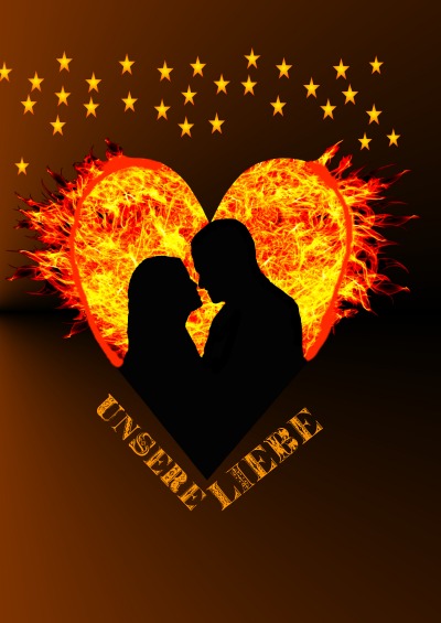 'Cover von Unsere Liebe – Hardcover A5'-Cover