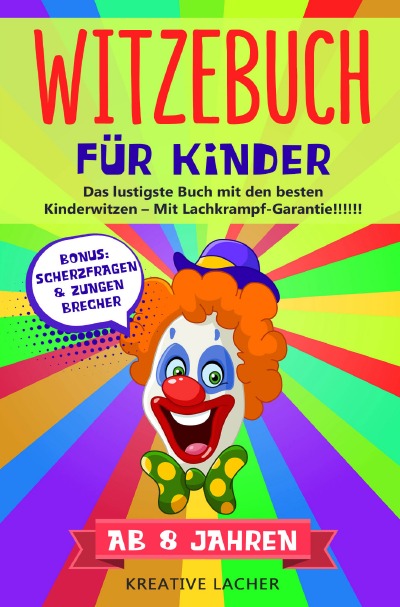 'Cover von Witzebuch für Kinder ab 8 Jahren'-Cover
