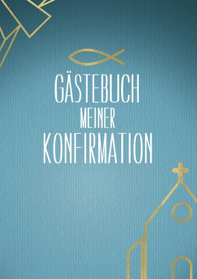 'Gästebuch meiner Konfirmation'-Cover