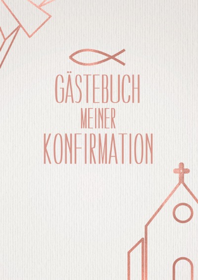 'Gästebuch meiner Konfirmation'-Cover