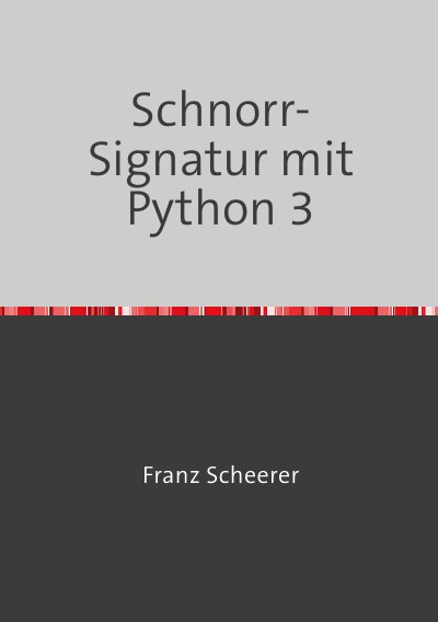 'Schnorr-Signatur mit Python 3'-Cover