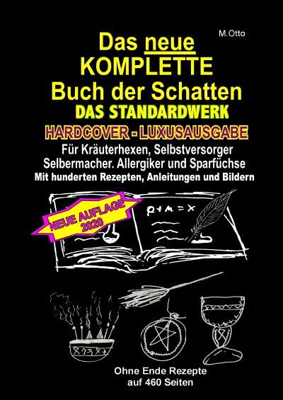 'Das neue KOMPLETTE Buch der Schatten – DAS STANDARDWERK (HARDCOVER / LUXUSAUSGABE)'-Cover