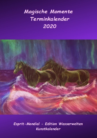 'Kunstkalender 2020 Magische Momente'-Cover