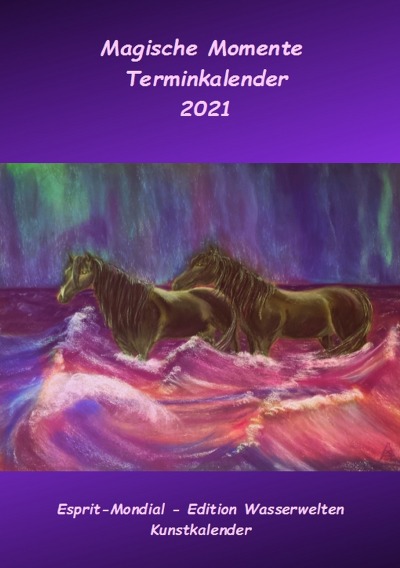 'Kunstkalender 2021 Magische Momente'-Cover