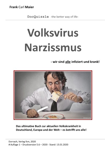 'DocQuizzle – Volksvirus Narzissmus'-Cover