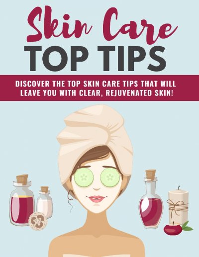 'Natural Skin Care Tips'-Cover