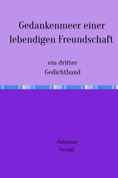 'Cover von Gedankenmeer einer lebendigen Freundschaft'-Cover