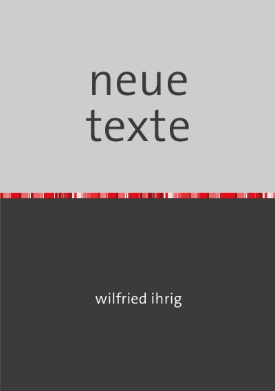 'Cover von neue texte'-Cover