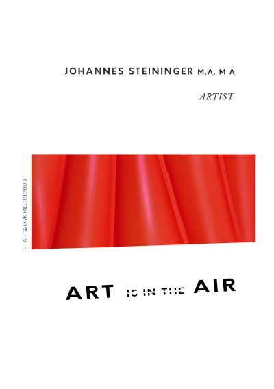 'ART is in the AIR'-Cover