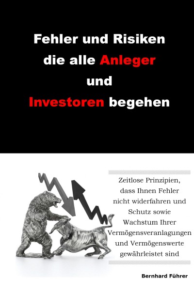 'Fehler und Risiken die alle Anleger und Investoren begehen'-Cover