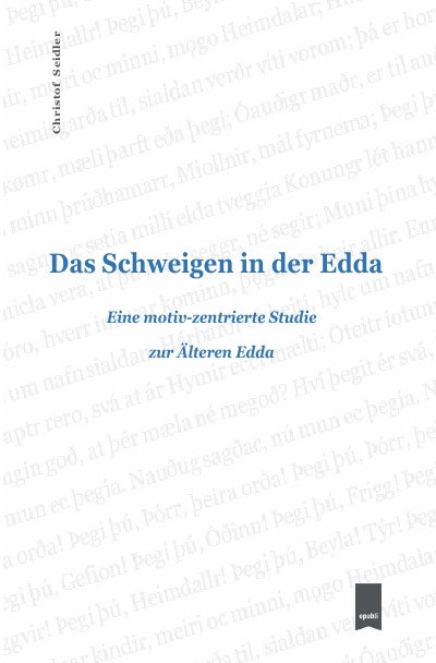 'Das Schweigen in der Edda'-Cover