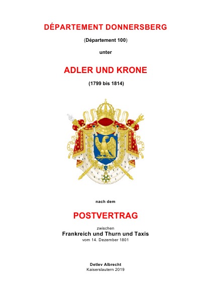 'Cover von Département Donnersberg unter Adler und Krone (1799 bis 1814)'-Cover