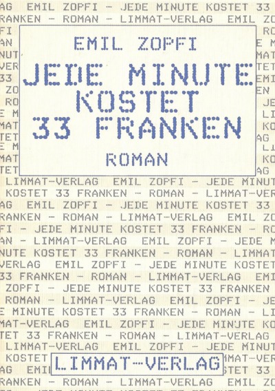 'Cover von Jede Minute kostet 33 Franken'-Cover