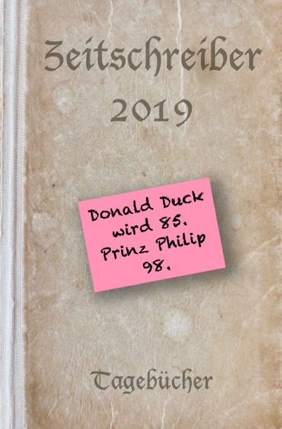 'Cover von Zeitschreiber 2019'-Cover