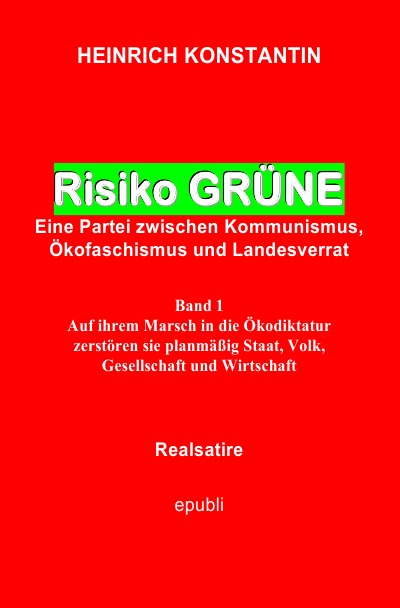 'Risiko GRÜNE'-Cover