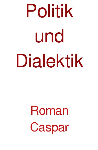 'Cover von Politik und Dialektik'-Cover