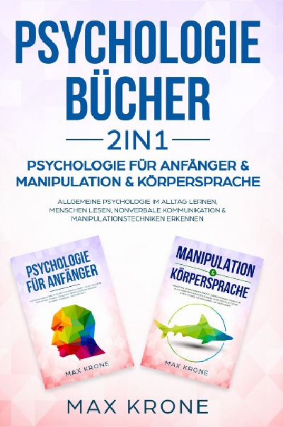 'Psychologie für Anfänger & Manipulation & Körpersprache'-Cover