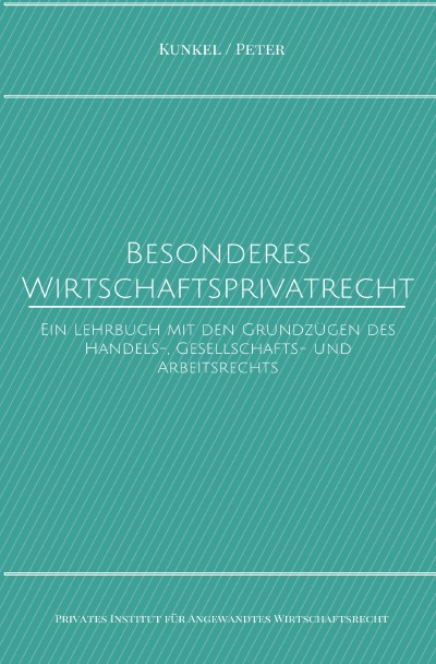'Cover von Besonderes Wirtschaftsprivatrecht'-Cover