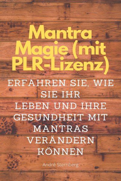 'Mantra Magie (mit PLR-Lizenz)'-Cover