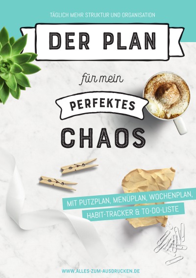 'Cover von Der Plan für mein perfektes Chaos: Haushaltsplaner A5, 2. Auflage'-Cover