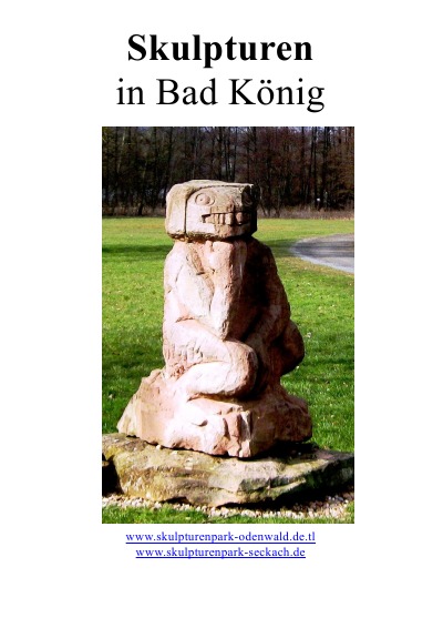 'Cover von Unsere Skulpturen in Bad König'-Cover