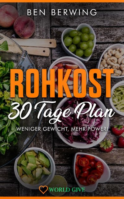 'Rohkost  30 Tage Plan'-Cover