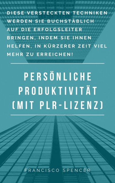 'Persönliche Produktivität'-Cover