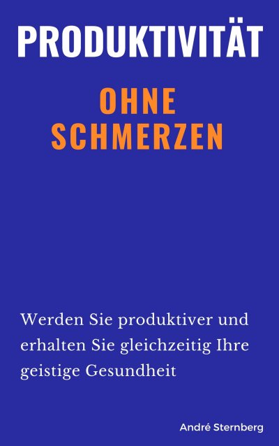 'Cover von Produktivität ohne Schmerzen'-Cover