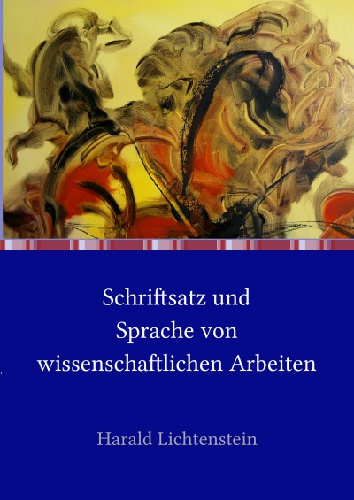 'Schriftsatz und Sprache von wissenschaftlichen Arbeiten'-Cover