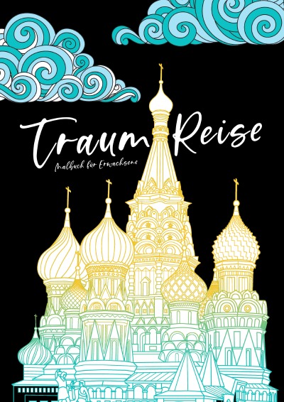 'Cover von Traumreise – Malbuch für Erwachsene'-Cover