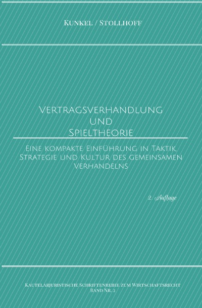 'Cover von Vertragsverhandlung und Spieltheorie'-Cover