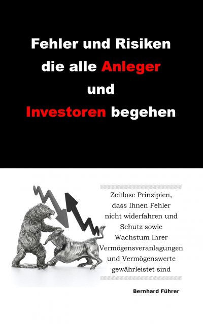 'Fehler und Risiken die alle Anleger und Investoren begehen'-Cover