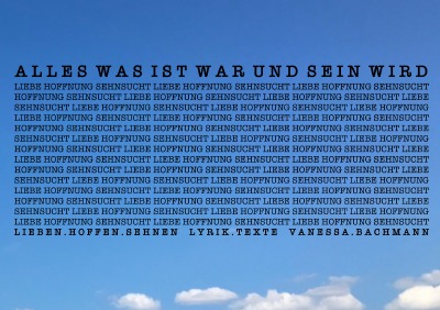 'Alles was ist, war und sein wird'-Cover