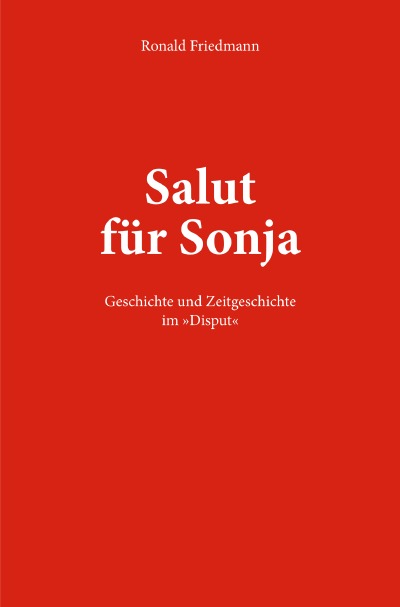 'Cover von Salut für Sonja'-Cover
