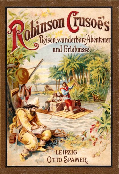 'Robinson Crusoe’s Reisen, wunderbare Abenteuer und Erlebnisse'-Cover