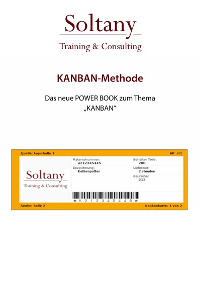 'Cover von KANBAN das PULL Prinzip'-Cover