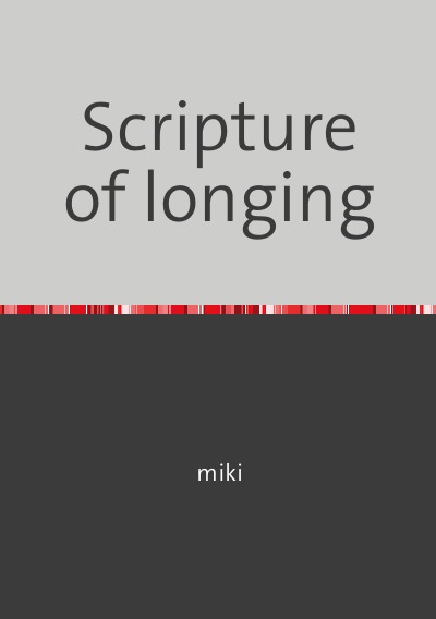 'Cover von Scripture of longing'-Cover