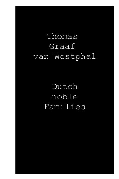 'Dutch Noble Families'-Cover