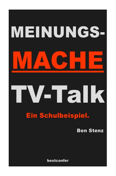 'Meinungsmache TV-Talk'-Cover