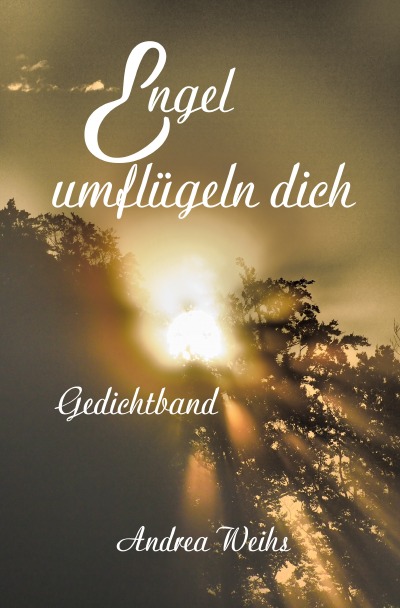 'Engel umflügeln dich Gedichtband'-Cover