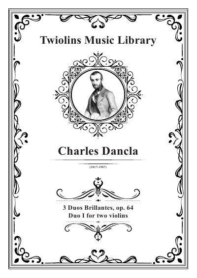 'Charles Dancla, Op. 64, 3 Duos brillants'-Cover