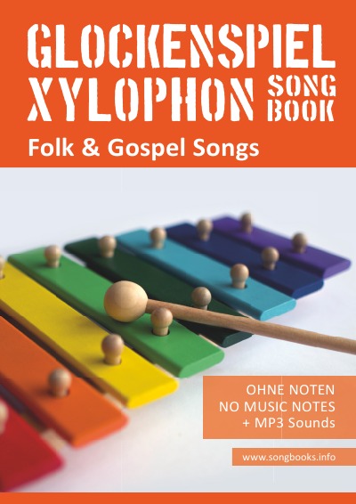 'Glockenspiel Xylophon Songbook – Folk und Gospel Songs'-Cover