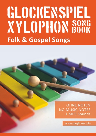 'Cover von Glockenspiel Xylophon Songbook – Folk und Gospel Songs'-Cover