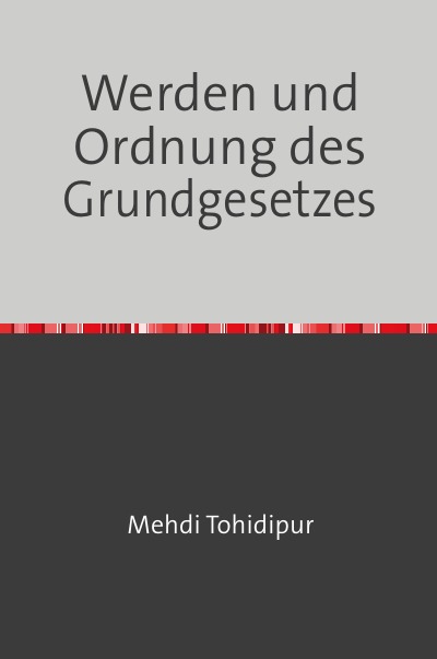 'Cover von Werden und Ordnung des Grundgesetzes'-Cover